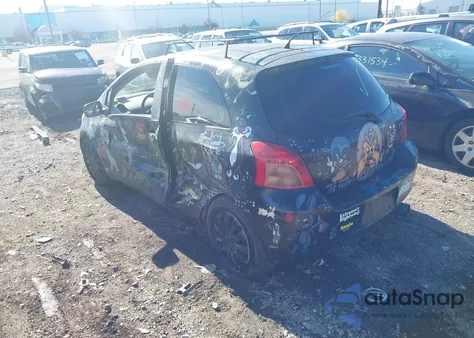 2007 Toyota Yaris z USA, uszkodzony, nr VIN JTDJT923975072402